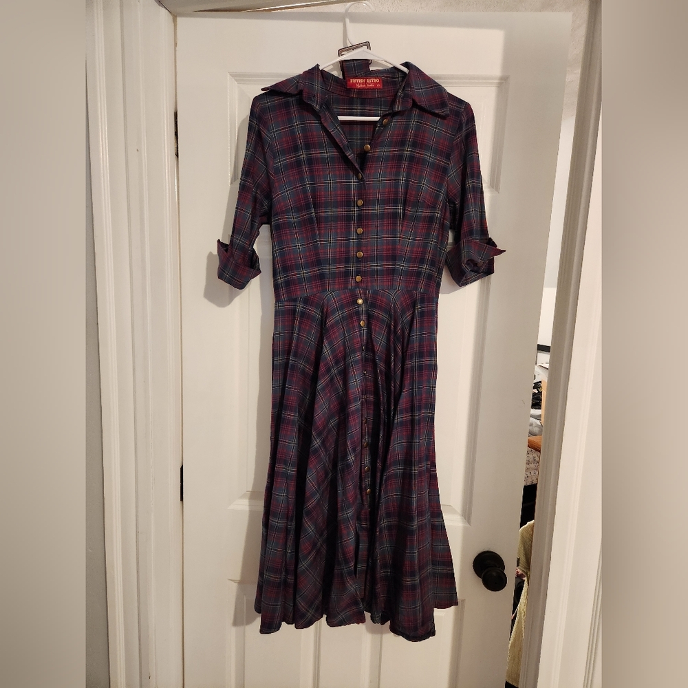 NWOT Way Out West Victoria Dress by British Retro